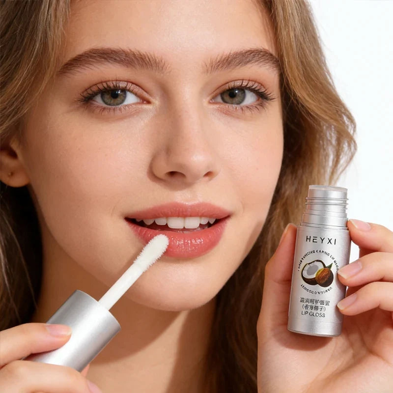 Vanilla Coconut Moisturizing Lip Gloss – All Skin Types | Qme Lip Gloss Qme