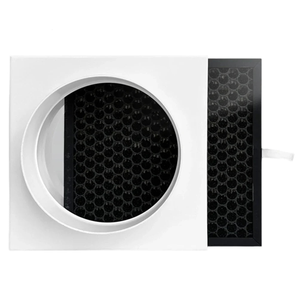 HEPA Inline Duct Air Filter for PVC & PE Pipes | 110mm–160mm Inline HEPA Duct Filter Qme 160mm