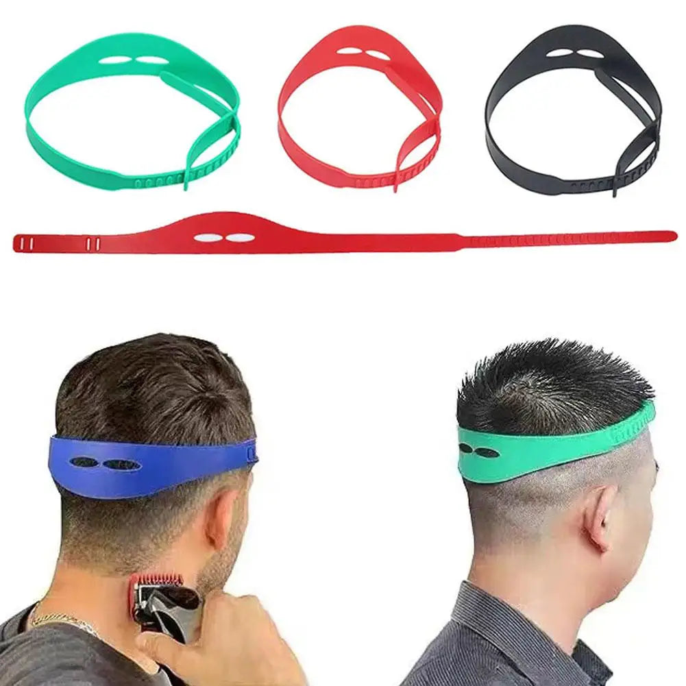 Adjustable Haircut Template – DIY Curved Silicone Hair Guide Haircut Guide Template Qme