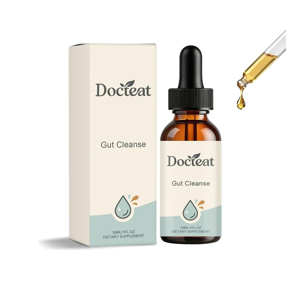 Docteat Gut Care Drops – Papaya Seed & Black Walnut 30ml Digestive Supplement Drops Qst 1 Bottle 30 ml