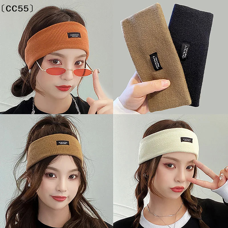 Women's Elastic Sports Headbands for Yoga, Running & Makeup Sports Headband Qst
