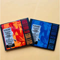 Rock Double CD Set – Iconic Red & Blue Art Covers | Bold Aesthetic Music CD Set Qme I AND II