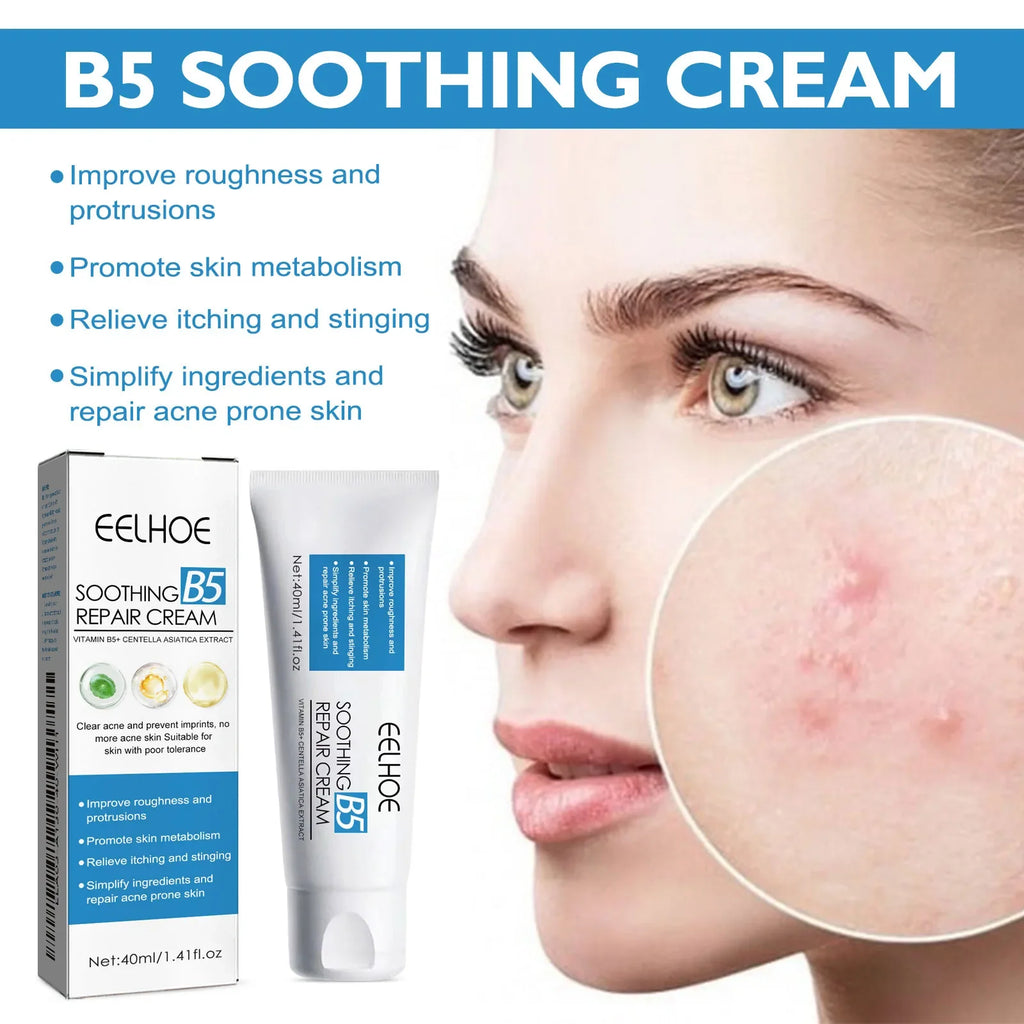 B5 Repair Cream – Hydrating Moisturizer for Dry Skin Face Moisturizer Cream Qme
