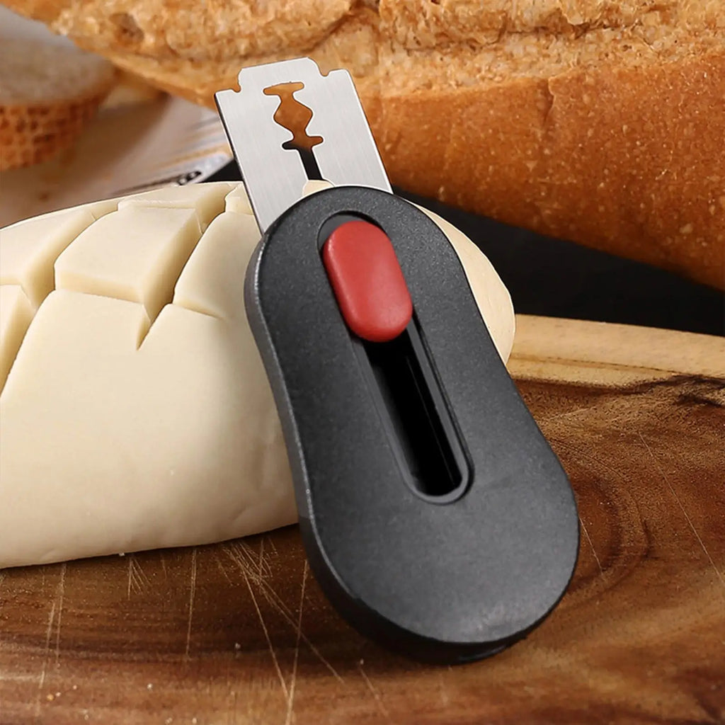 Magnetic Bread Dough Scoring Tool with LED Lamp | Stainless Steel Bread Dough Scorer Qme
