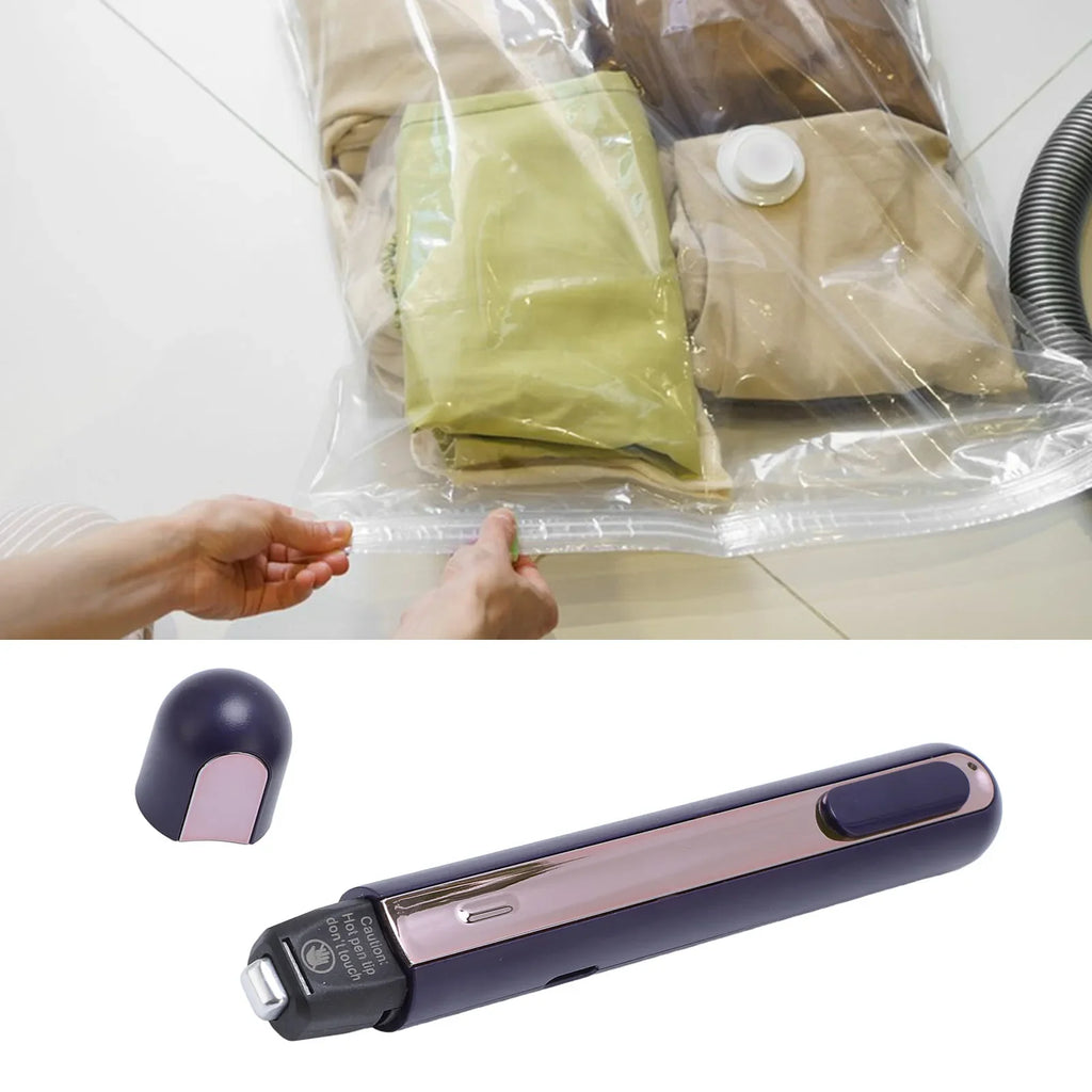 Mini Heat Press Pen – Bag Sealer, Label & DIY Craft Tool Heat Press Pen Qme