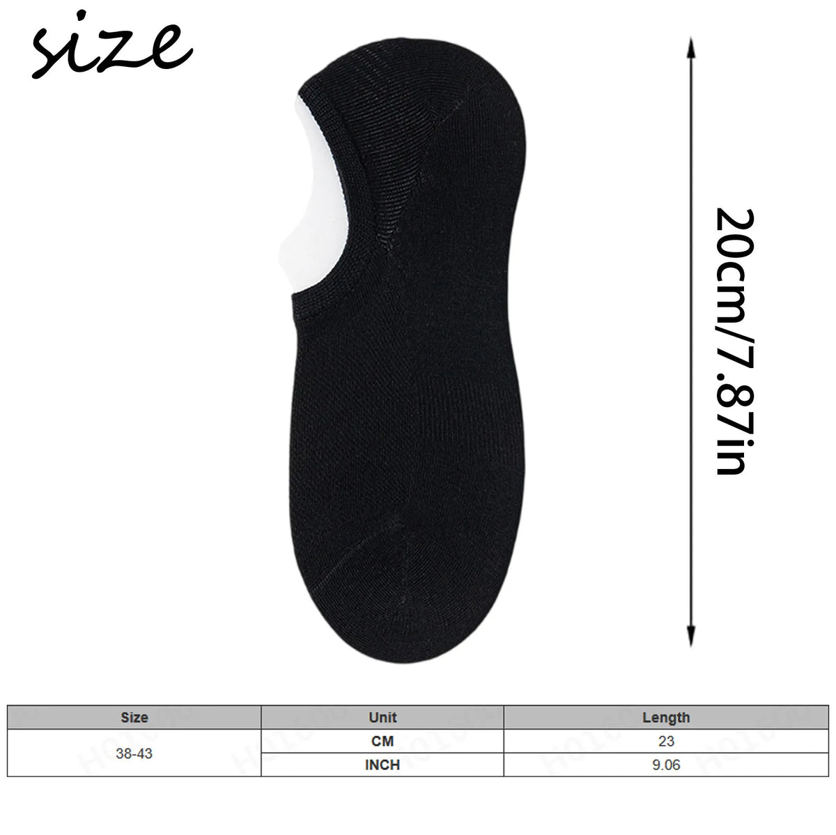 Men's Thin Mesh Boat Socks – Non-Slip & Breathable Low-Cut Men's Boat Socks Qme