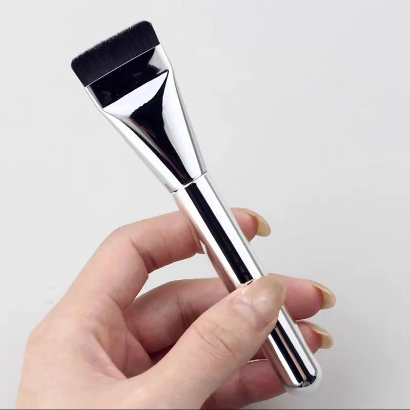 Ultra Thin Flat Foundation & Concealer Brush – Soft Wool Fiber Foundation Makeup Brush Qme 1PCS China Mainland