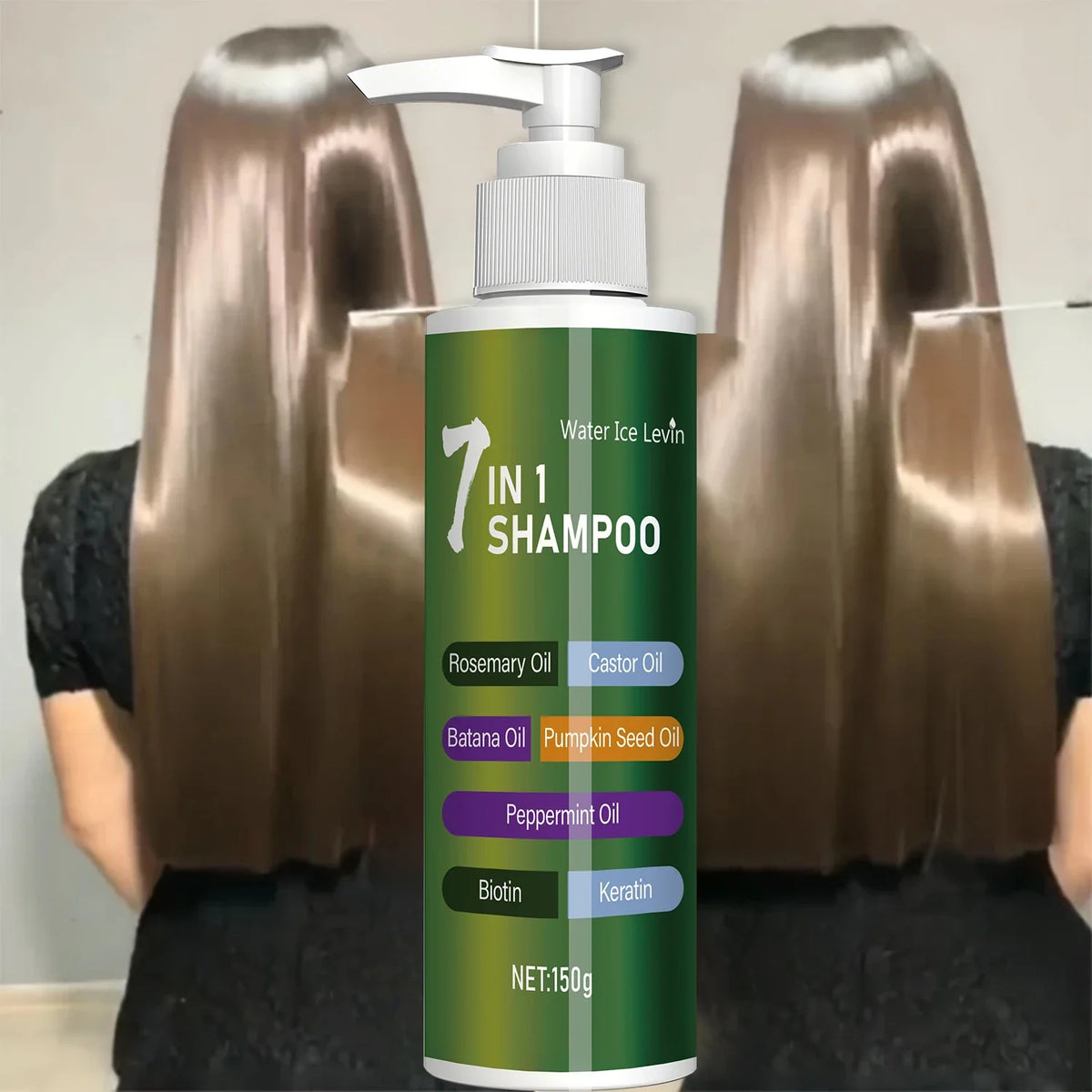 Qme 7-in-1 Shampoo | Dandruff Control, Volume & Strength Shampoo Qme Default Title