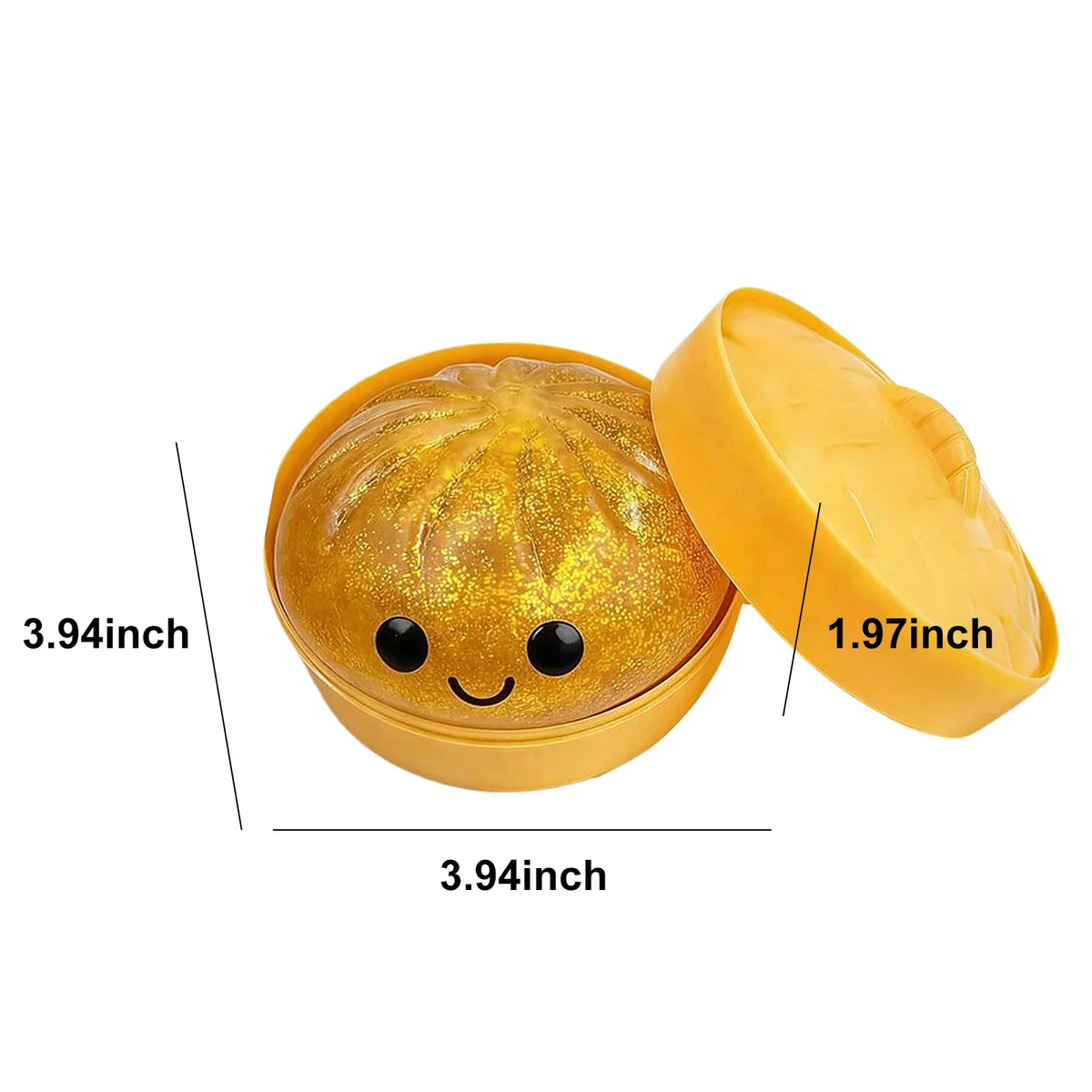 Glitter Dumpling Squishy Squeeze Toy – 43 Styles Sensory Sensory Squeeze Toy Qme
