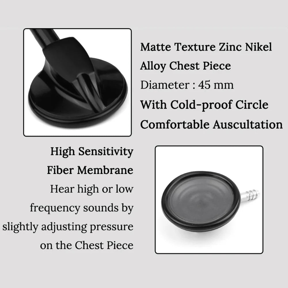 Professional Cardiology Stethoscope – Doctors, Nurses & Students Cardiology Stethoscope Qst