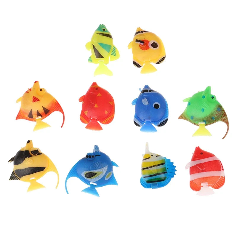 Artificial Floating Fish Aquarium Ornaments | Realistic Decor Aquarium Ornament Qme