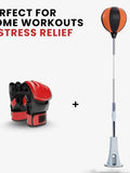 Cobra Reflex Punching Bag – Boxing Agility Training Equipment Reflex Punching Bag Qme plum