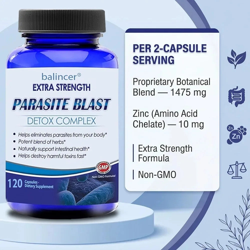 ZENVITALIZE Gut Cleanse Detox Complex – Natural Digestive Digestive Detox Supplement Qst