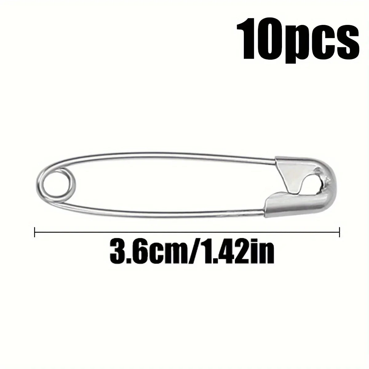 Safety Pins Set – DIY Sewing & Craft Supplies | 4 Colors Safety Pins Set Qme 3.6cm 1.42in