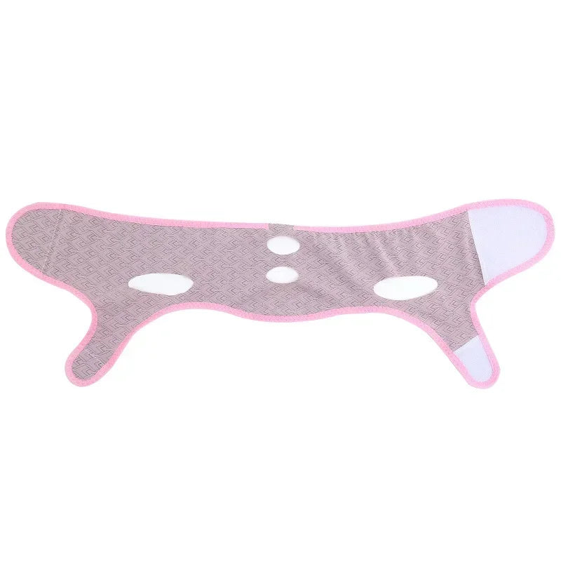 Adjustable V-Line Face Lifting Bandage – Jaw Contouring Strap Face Contouring Strap Qme