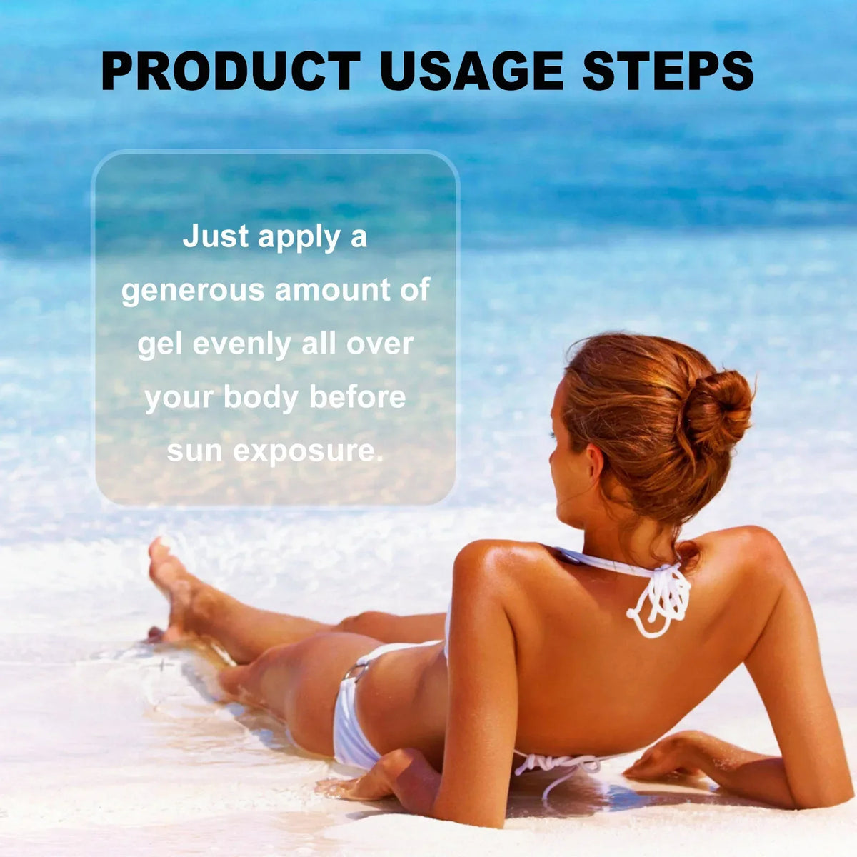 Sunless Tanning Gel – Self Tanner for Face & Body | Natural Bronzer Self Tanning Gel Qme