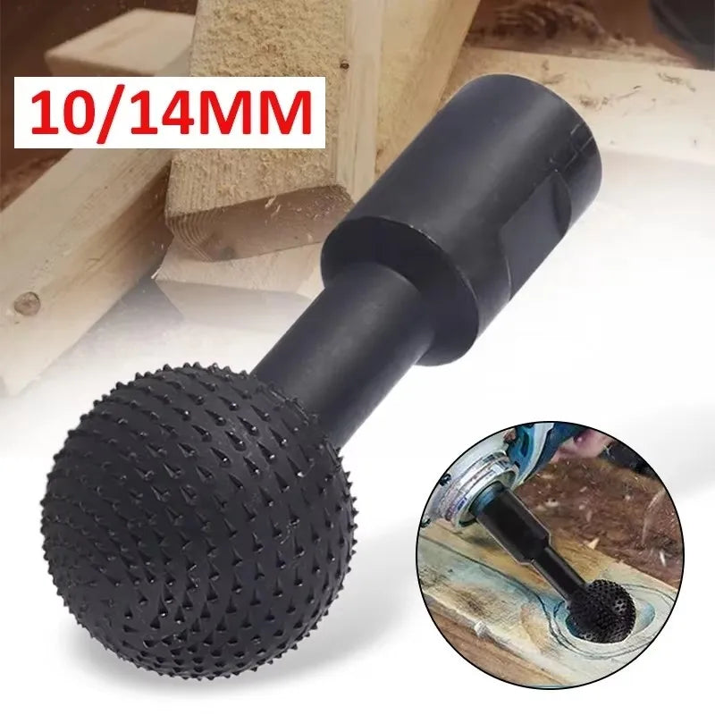 Spherical Spindle Wood Carving Polishing Bit for Angle Grinder Grinder Carving Bit Qme