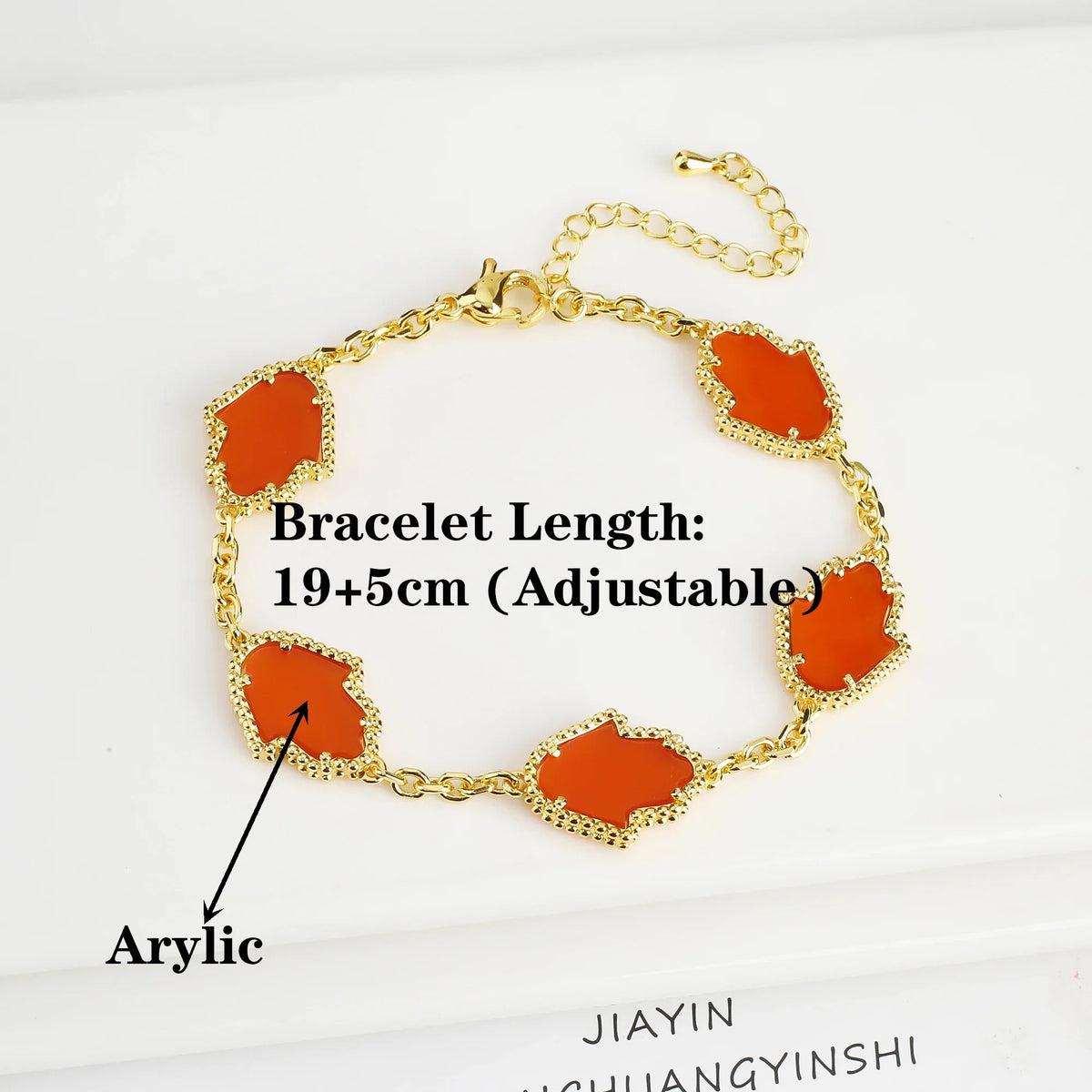 Adjustable Palm Charm Bracelet – Punk Hip Hop Women's Jewelry Charm Bracelet Qme