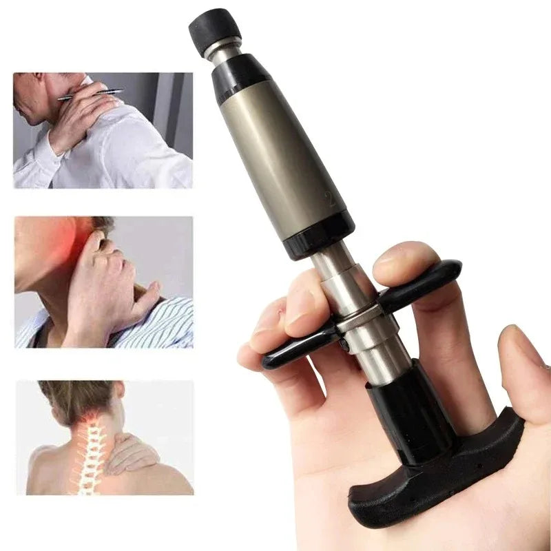 3-Force Adjustable Manual Activator Massager | Stainless Steel Manual Activator Massager Qst
