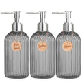 Shower Dispenser Bottles – Shampoo, Conditioner & Body Wash Shower Dispenser Bottles Qme set of 3