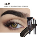 Waterproof Liquid Eyebrow Tint Cream | 4 Colors – Qme Eyebrow Tint Cream Qme Color 4