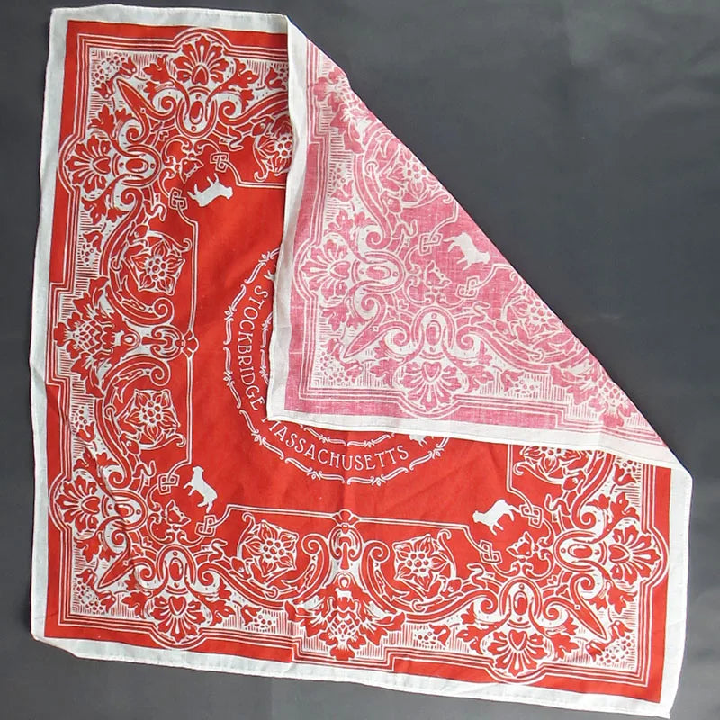 Organic Soft Cotton Square Scarf – Custom Print, Kids & Women Cotton Square Scarf Qme