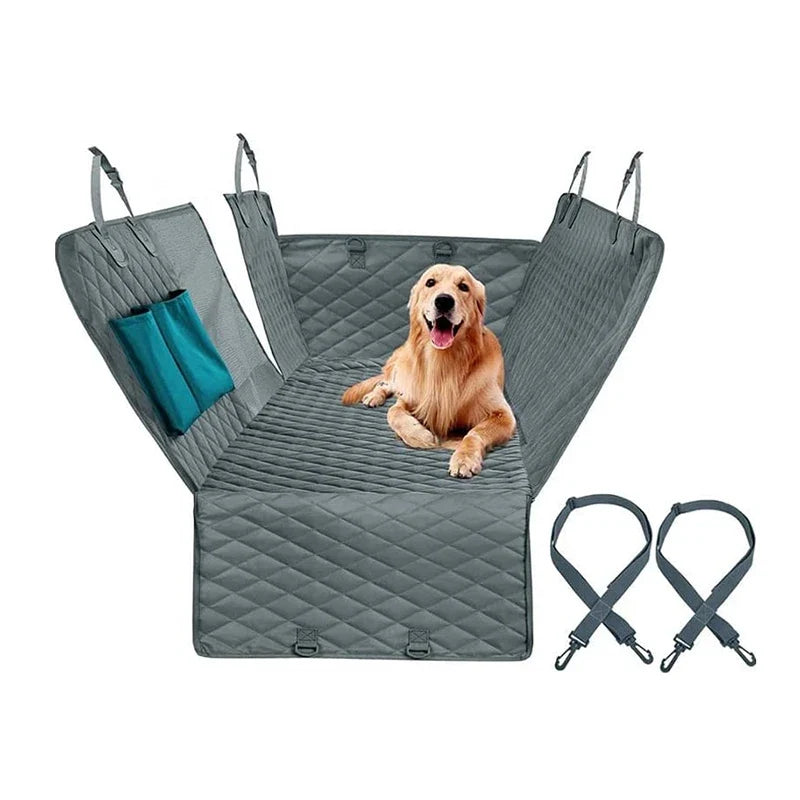 Waterproof Double Zipper Car Pet Seat Pad for Medium Dogs Car Pet Seat Pad Qme