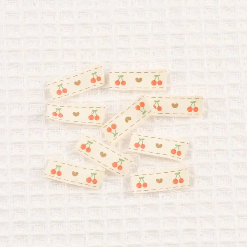 Mixed Pattern DIY Cloth Labels for Clothing, Shoes & Bags | 8pcs DIY Sewing Labels Qme 10x28mm cp3806-6