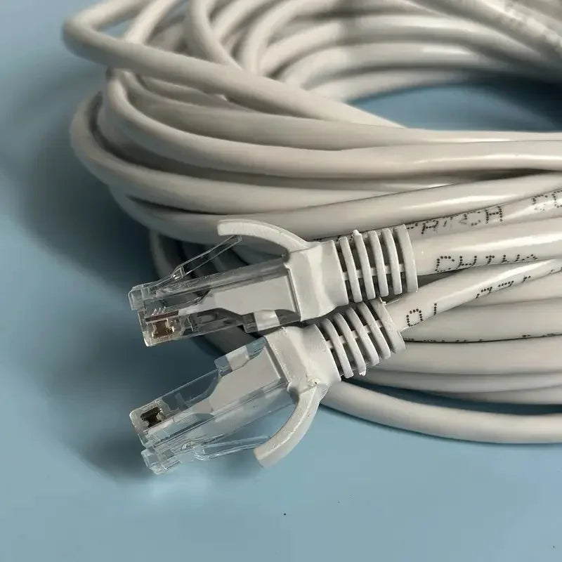 Cat5e Ethernet Cable 1m Crystal RJ45 Head – High-Speed Network Ethernet Patch Cable Qme