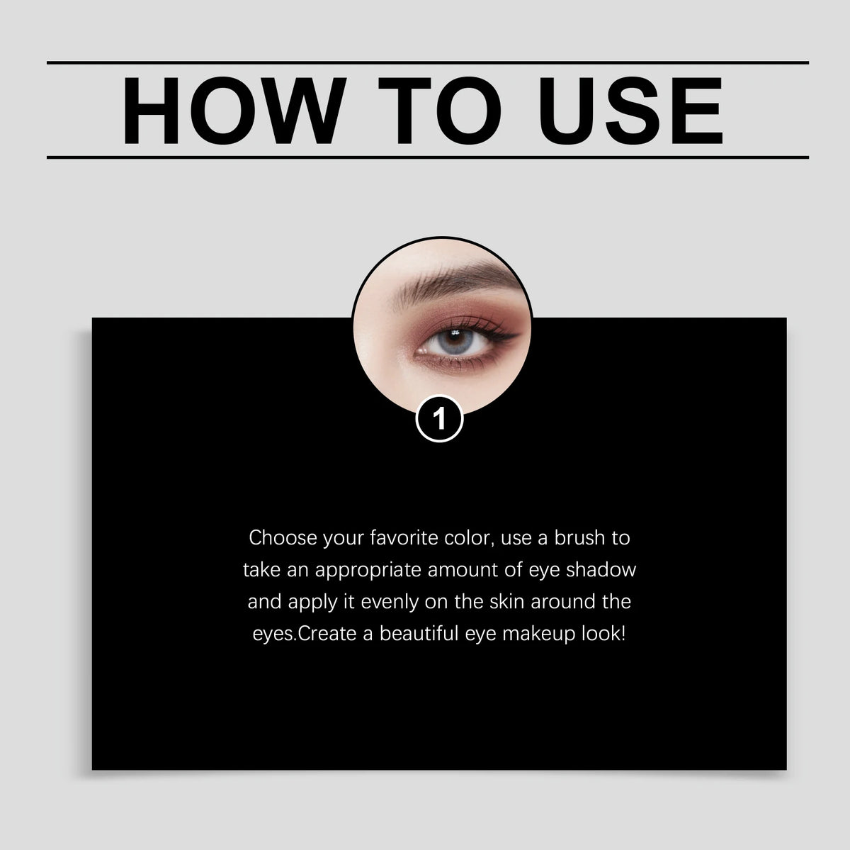 9-Color Waterproof Eyeshadow Palette – Long-Lasting Eye Makeup Eyeshadow Palette Qst