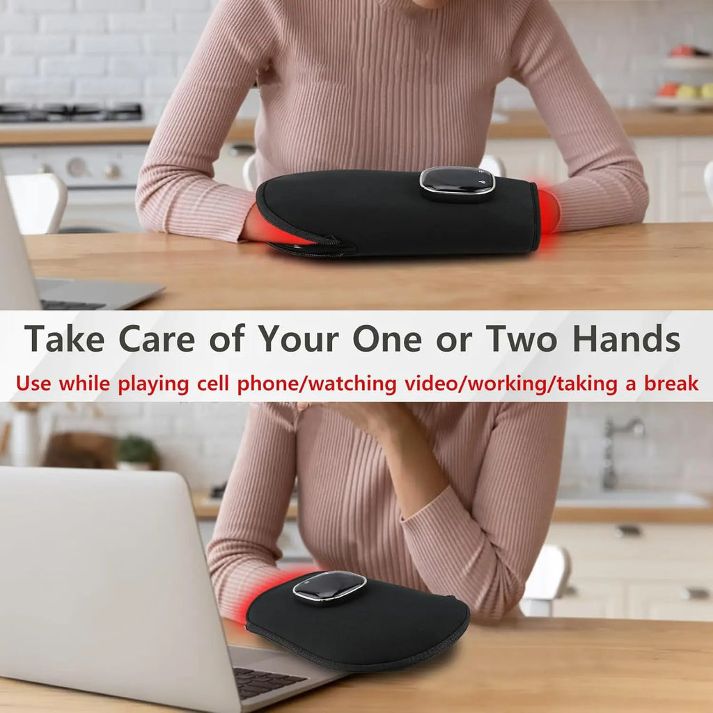 Wireless Red Light Therapy Glove 660nm 850nm LED Hand Device Red Light Therapy Glove Qst