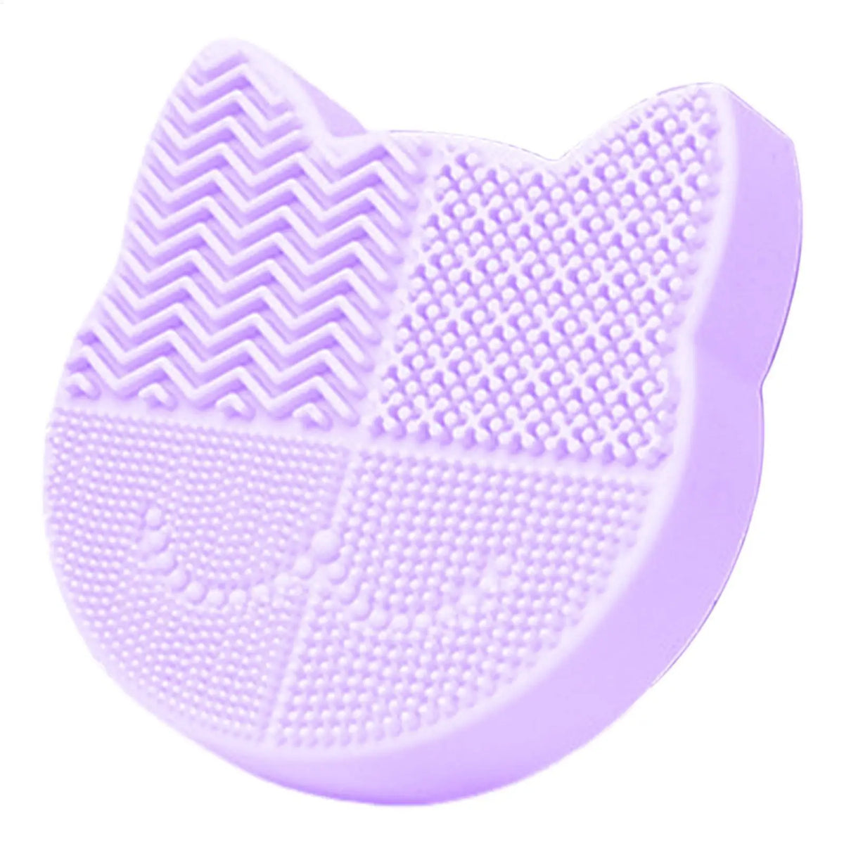 Silicone Makeup Brush Cleaner Scrubbing Tray & Washing Mat Makeup Brush Cleaner Qme