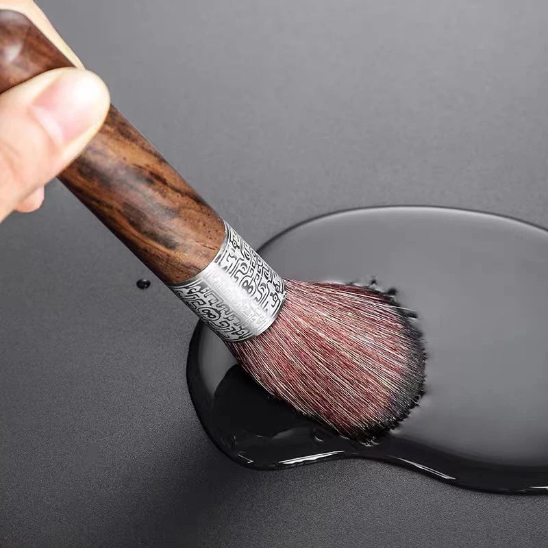 Wooden Espresso Coffee Cleaning Brush | Barista Filter Tool Coffee Cleaning Brush Qme