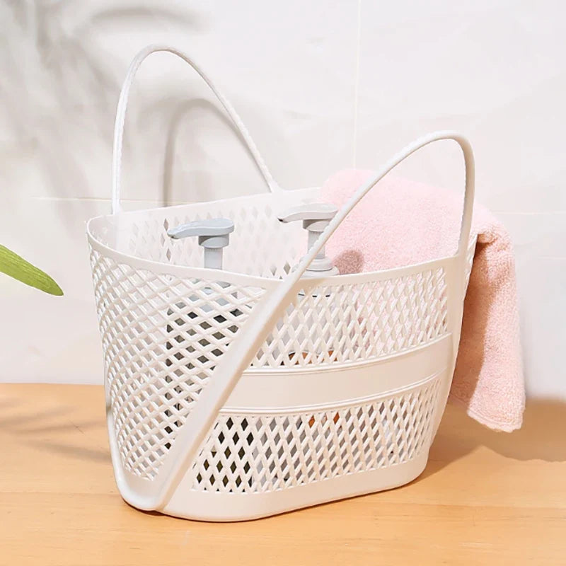 Plastic Drainage Wash Basket | Categorized Home Storage Hamper Storage Basket Qme