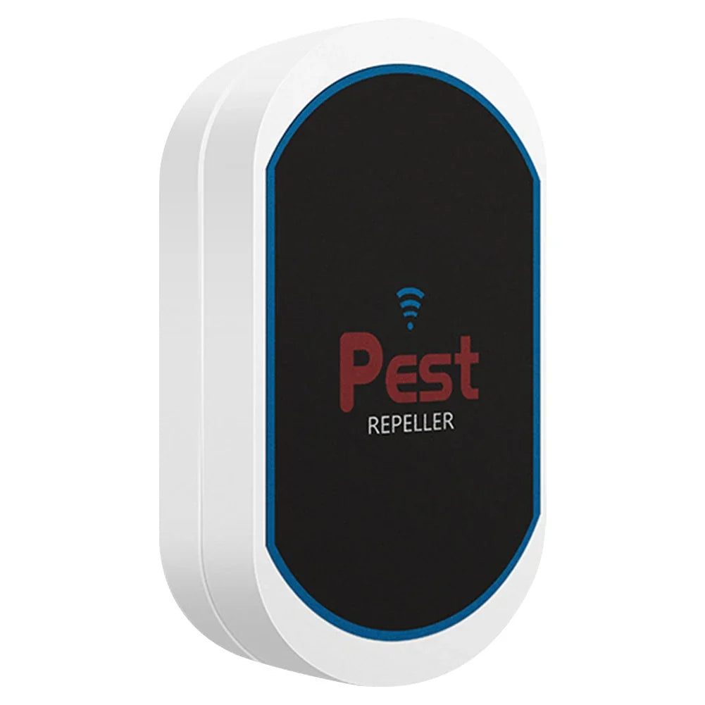 Ultrasonic Pest Repeller Plug-In | Insects, Rats & Mosquitoes Ultrasonic Pest Repeller Qme White