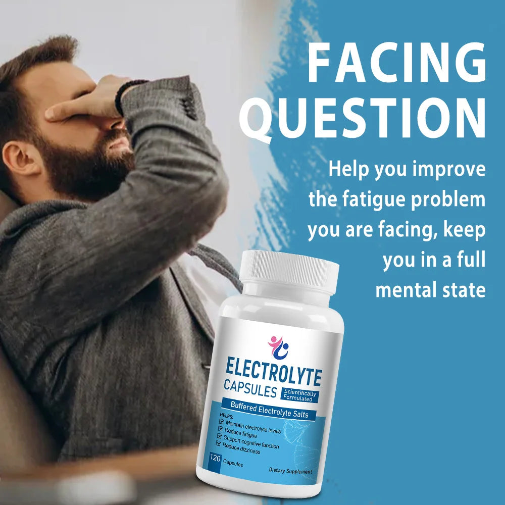 Fearathe Electrolyte Capsules – Sodium & Potassium | 30–120ct Electrolyte Supplement Qst