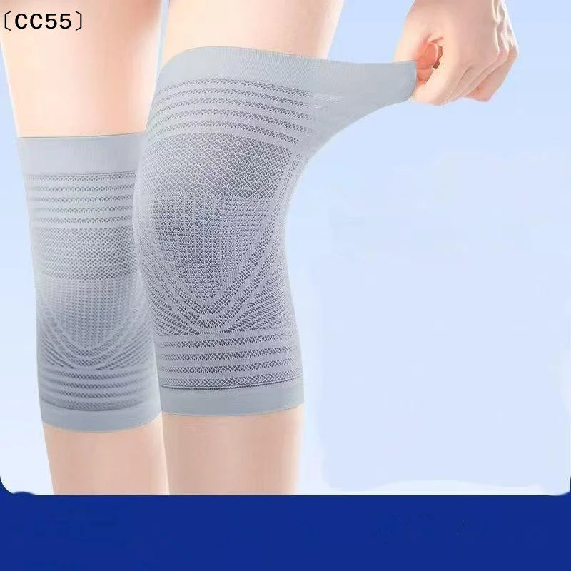 Breathable Anti-Slip Compression Knee Sleeve – 1 Pair Compression Knee Sleeve Qst