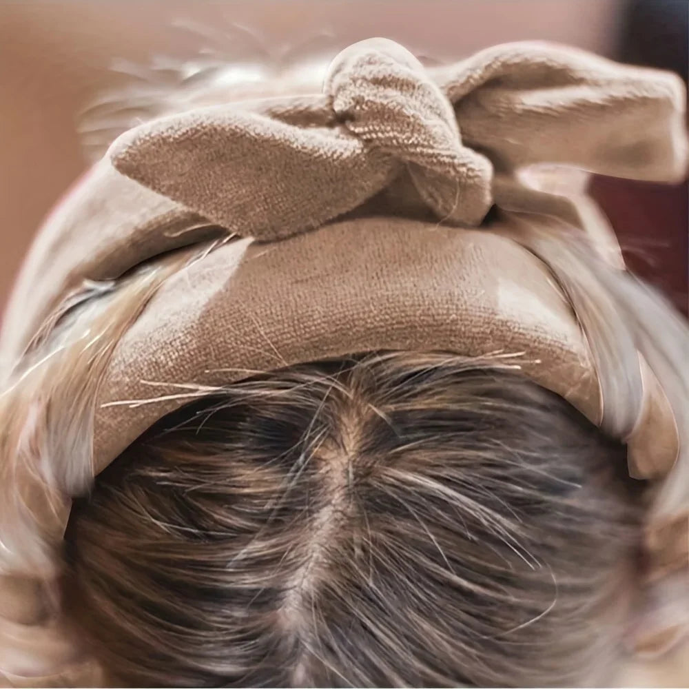 Heatless Curling Rod Headband – No Heat Curl Ribbon & Scrunchies Heatless Curl Headband Qme