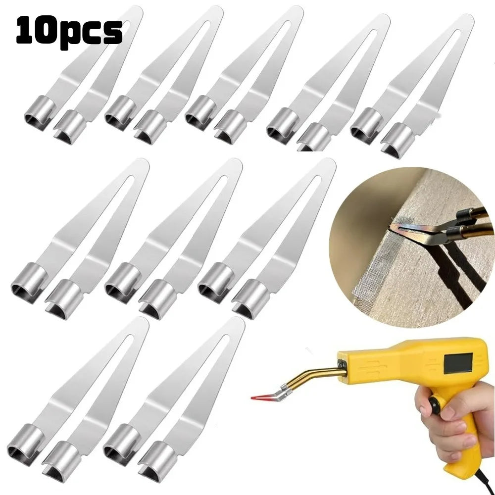 45° Adjustable Soldering Iron Tip – Stainless Steel Triangle Flat Head Soldering Iron Tip Qme