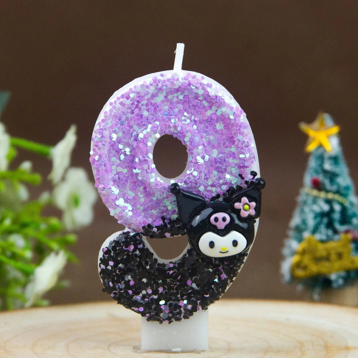 Kuromi Birthday Candles 0-9 Number Cartoon Cake Topper Birthday Cake Candles Qme 9