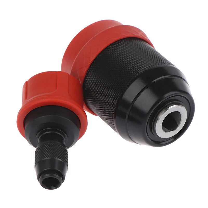 Quick-Release Drill Chuck for 6.35mm Hex Bits | Corded & Cordless Drill Chuck Adapter Qme