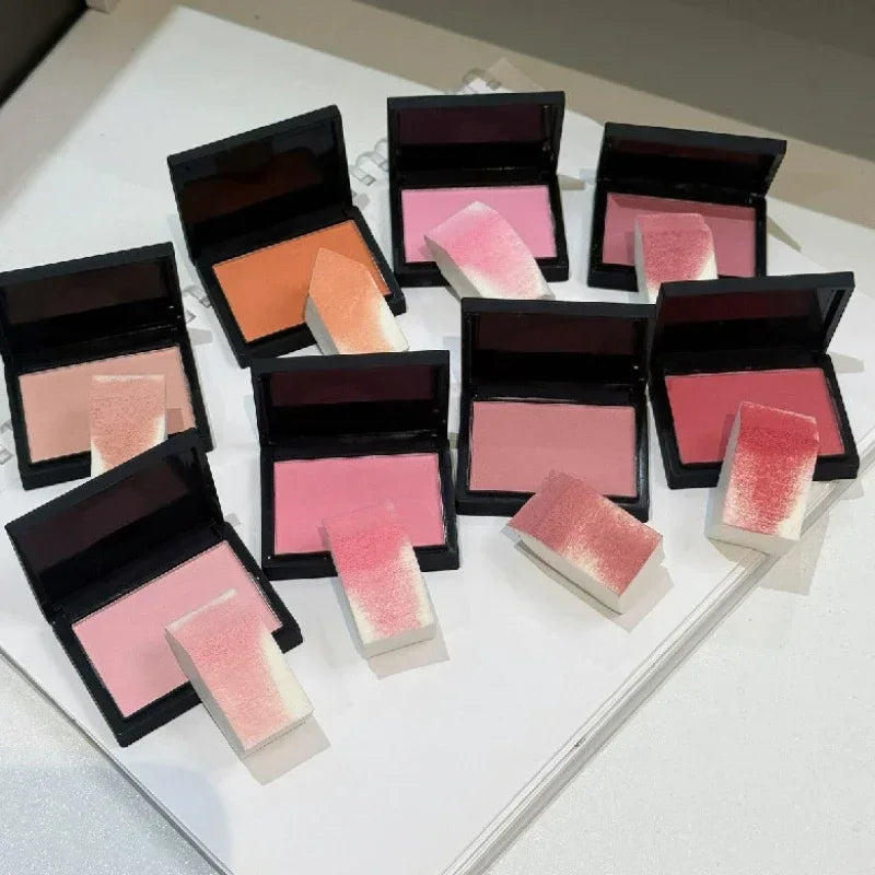Sweet Orange Powder Blush – Latte Nude Peach Cheek Color | Qme Powder Blush Qme