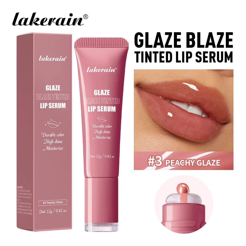 Lakerain Donut Polypeptide Lip Gloss – Hydrating Lip Glaze Lip Gloss Qst 03