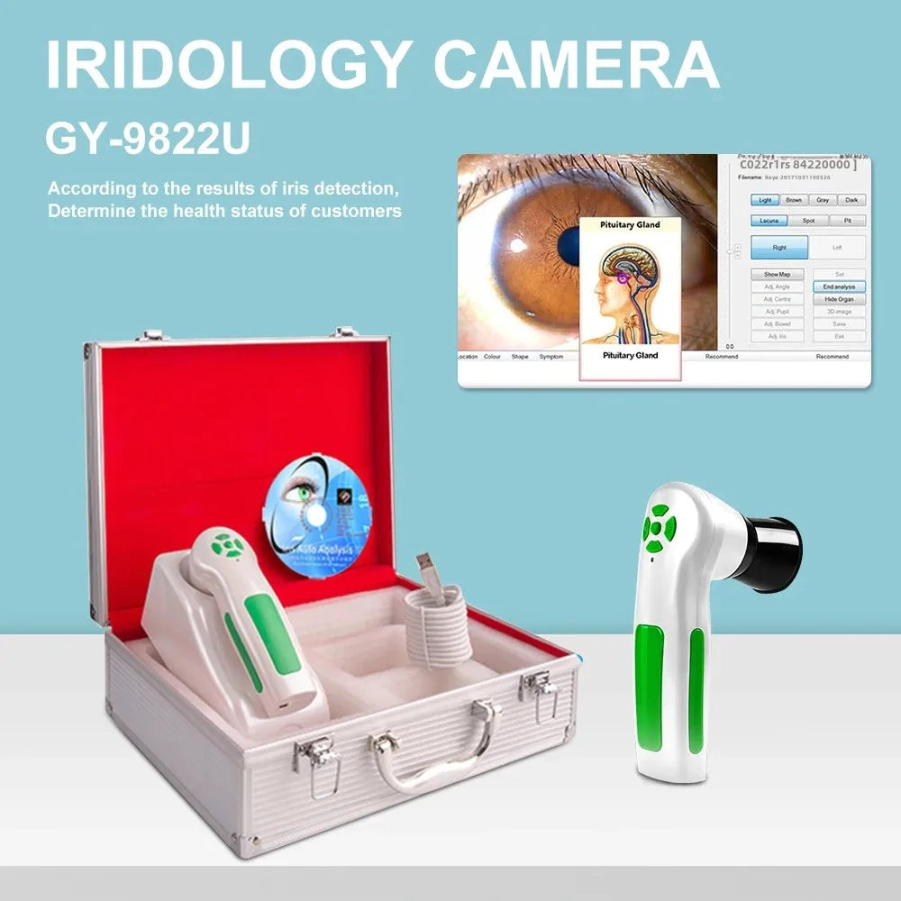 Suyzeko 12MP Digital Iriscope Iris Analyzer Camera & Software Iris Analyzer Camera Qst
