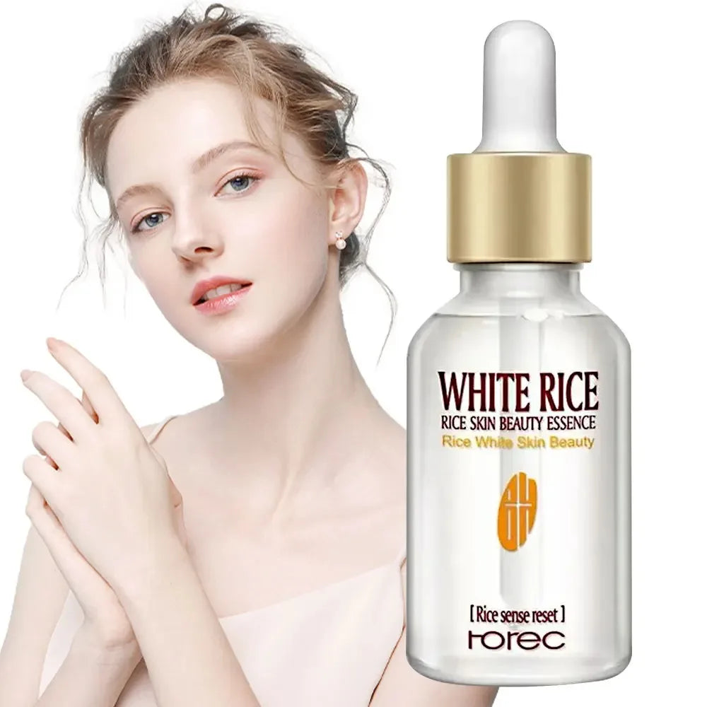 YOUNGCOME White Rice Face Essence – Brightening Serum Brightening Face Serum Qst