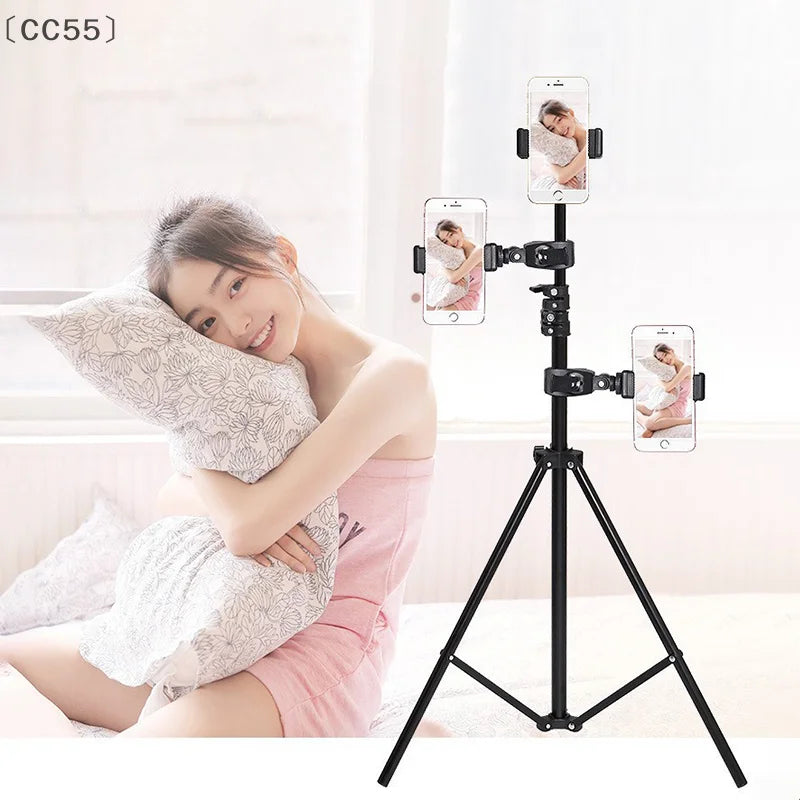 Heavy Duty Aluminum Light Stand Tripod 1.6M/2.1M Photo Studio Light Stand Tripod Qst