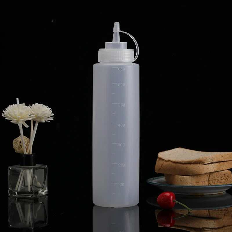 Squeeze Seasoning Bottle | Pointed Tip Sauce Dispenser Sauce Squeeze Bottle Qme