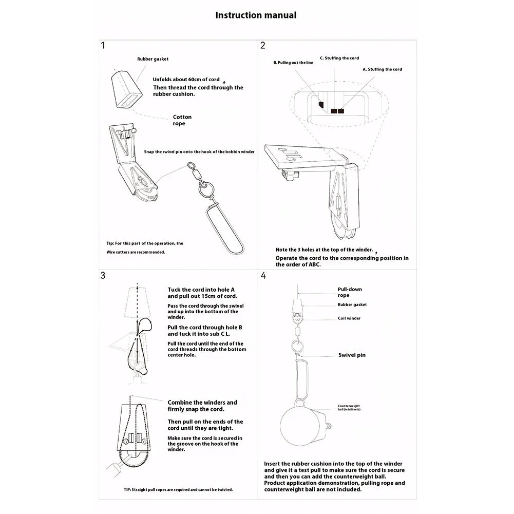 Heavy Duty Fishing Downrigger Cable Connector & Line Terminator Downrigger Connector Qme