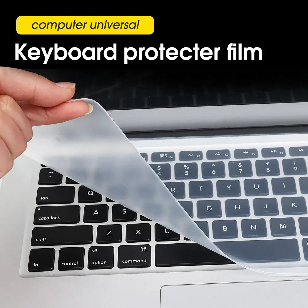 Silicone Laptop Keyboard Cover – Waterproof Dustproof Film Keyboard Protector Qst