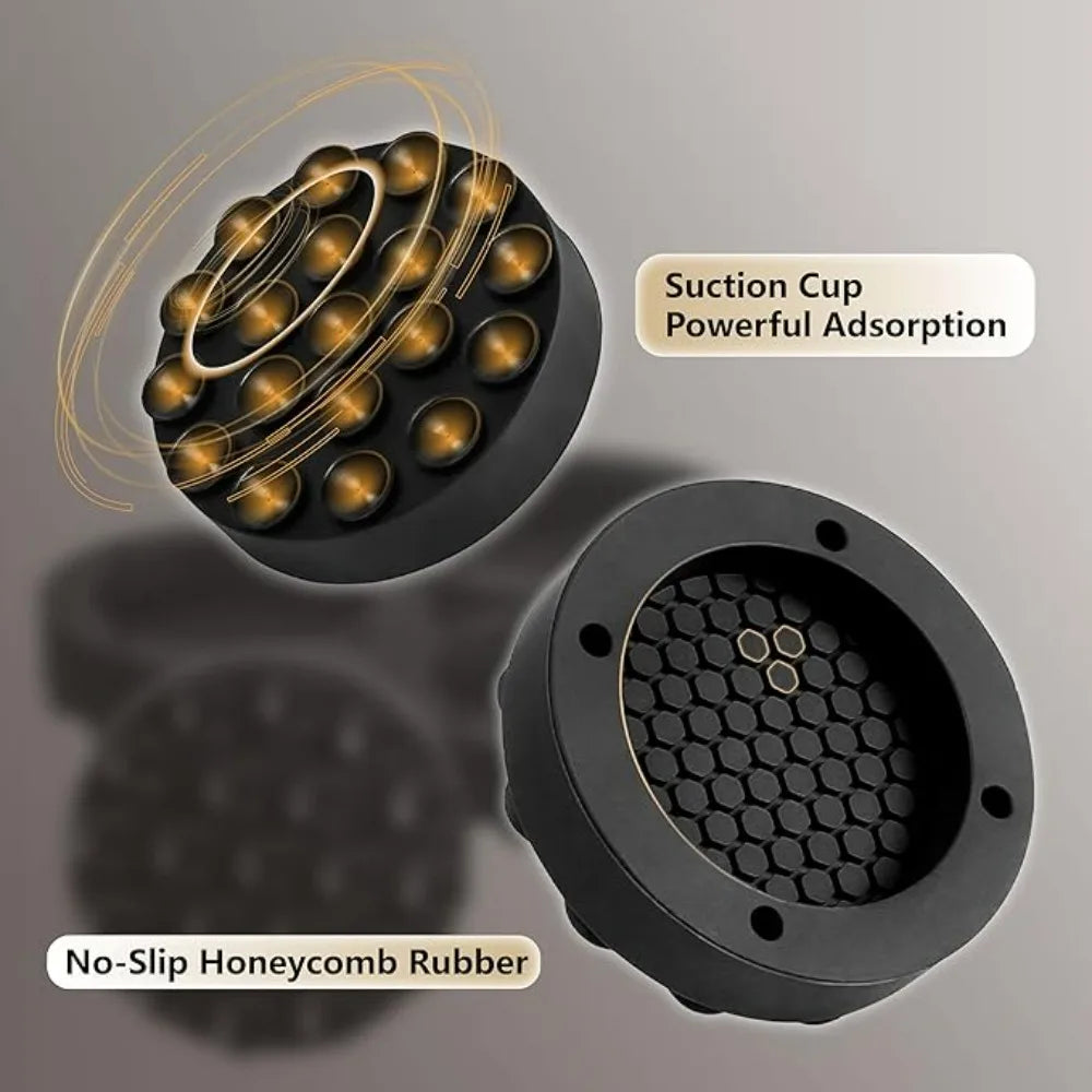 Anti-Slip Washing Machine Rubber Feet Pads – 4pc Suction Cup Appliance Feet Pads Qme